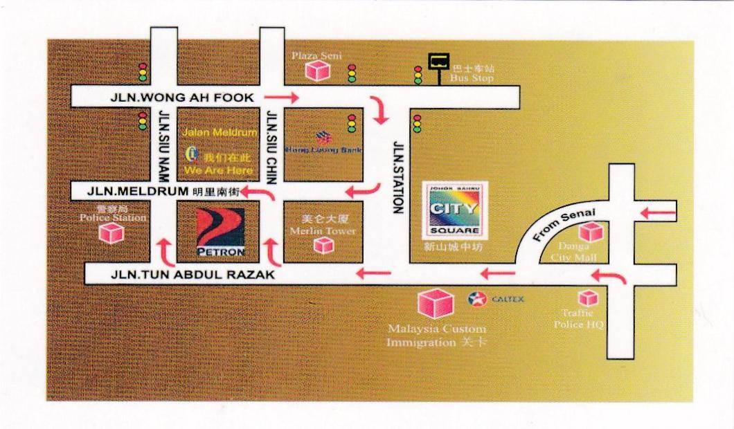 Hotel Ciq @ Wong Ah Fook Johor Bahru Esterno foto